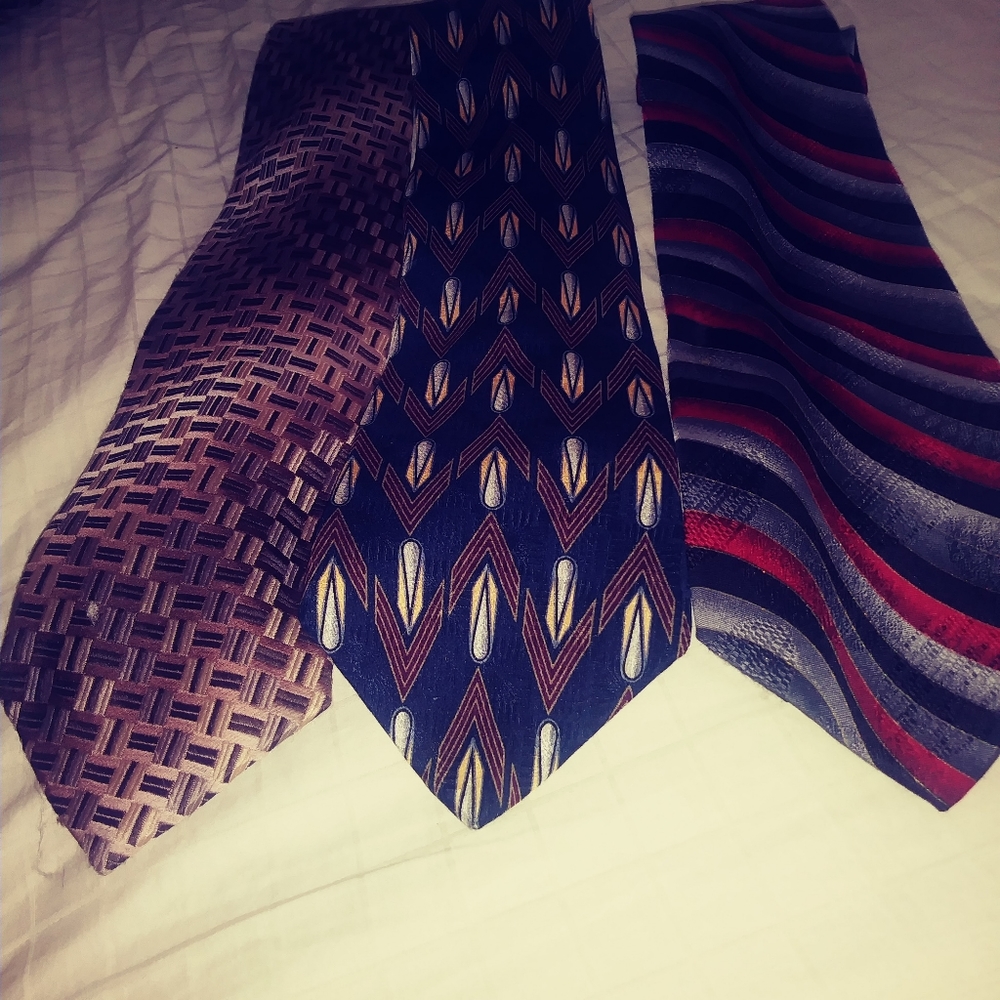 - 5 designer silk neckties $25+free shirt&sh… - Picture 7 of 8